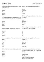How many words are in the shortest verse in the bible? Download Printable Quiz Bible Quizzes And Puzzles