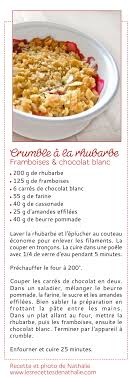 Crumble A La Rhubarbe Framboises Chocolat Blanc En 2020 Crumble Rhubarbe Chocolat Blanc Framboise