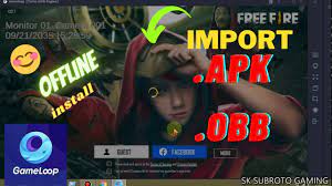 How To Import Free Fire Apk And Obb File To Gameloop Gaming Buddy Play Buddy Games Fire
