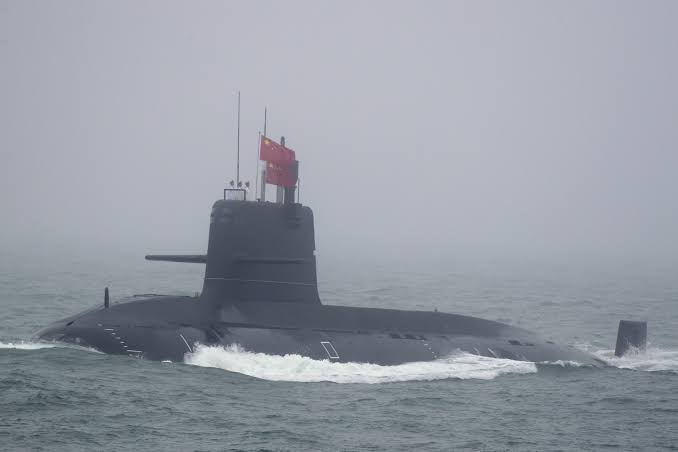 New Chinese Submarine Seen in Satellite Photos - Newsweek