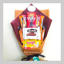 Buket Snack Medium Thanks For Order Ready Pre Order Bisa Custom Harga Snack Warna Wrapping Free Kartu Ucapan For Order Wa 085600933160 Bouque