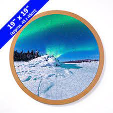 How to frame a round puzzle. Wood Puzzle Frame For 19x19 Inches