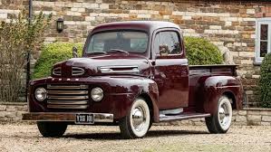 Image result for Vermilion 1950 Ford Truck