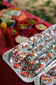 Hotdog Bar Carnival Party Carnival Birthday Parties Carnival Themed Party