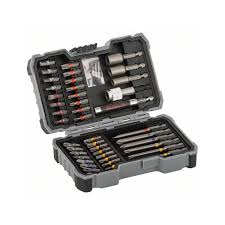 Coffret De 43 Embout De Vissage Extra Hard Et Jeux De Douilles Bosch