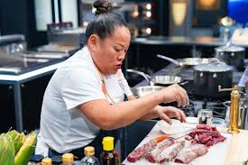 D Block in the house. Iconic battles. Iconic chefs. No mercy. I take on a most beloved chef pal, the GOAT, @stephanieizard , along with that diabolical wheel. Last Man Standing @marcelvigneron