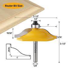 For a comprehensive list of cabinet making router bits, videos and instruction sheets, see the jump menu at upper right. Buy Wsoox 3 Pcs Router Bit Set Raised Panel Cabinet Door Making Router Bit Set Ogee Rail And Stile Router Bit Set Professional Carbide Milling Cutters For Woodworking 1 4 Inch Shank Online In
