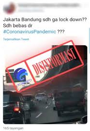 To confirm that something is taken care of; Kementerian Komunikasi Dan Informatika