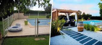 Renovation De Piscine Avant Apres Une Piscine Moderne Avec Une Pergola En Bois