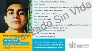 Edgar Alejandro Olvera Vázquez fue #localizado lamentablemente sin vida.  Agradecemos tu colaboración.