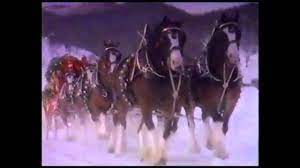 Relive the snowy, idealized past, after the jump. Christmas Commercial Budweiser Youtube