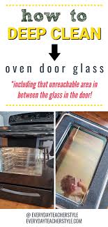 If you manage to restore power, try unlocking the door. How To Clean Inside The Oven Door Glass Easy Everyday Teacher Style