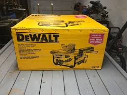 The New Toy Dewalt Dw745 Compact Saw Dewalt Compact New Toys