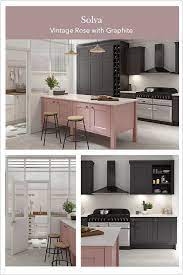 A powerful kitchen paint color combination of burnt orange and light powder blue makes this kitchen a standout. 14 Best Pink And Grey Kitchen Ideas Kitchen Interior Pink And Grey Kitchen Kitchen Design
