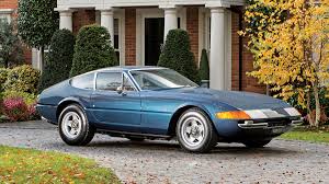 Except for the prototype, all spiders were delivered with folding headlights. 1970 Ferrari 365 Gtb 4 Daytona Sports Car Market