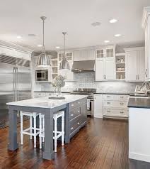 Backsplash Light Grey Shaker Style Kitchen Cabinet Painted In Benjamin Moore 1475 Graystone The Kitchen Inspiration Design White Kitchen Design Kitchen Layout