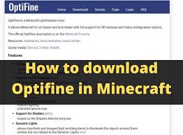 Optifine 1.17.1/1.17 ultra hd downloads › best images from www.optifine.vip images. How To Download Use Optifine In Minecraft