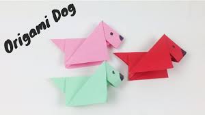 A clean, sharp crease will give your folds more strength. Origami Animals For Kids Step By Step How To Make An Origami Paper Dog Easy Origami Dog Tutorial Youtube