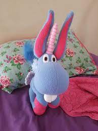 Happy Show Inspired Blue Happy Unicorn Plush Imaginary Horse Handmade Plush Around 15 In High Super Cuddly Happy Unicorn Unicorn Plush Handmade Plush