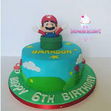 Gâteau mario bros baby kids pinterest. Super Mario Birthday Cake Birthday Cakes