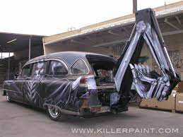 Instantly find any monster garage full episode available from all 5 seasons with videos, reviews, news and more! Tv Flashback The Monster Garage Gravedigger Hearse Killer Paint Airbrush Studio
