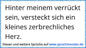 Hinter Meinem Verrückt Sein Versteckt Sich Ein Kleines