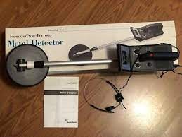 Operation, preparing the detector, turning on the detector, tuning the detector, testing and using the detector, indoor testing. Vintage Radio Shack 63 3005 Ferrous Non Ferrous Metal Detector Extendible Shaft Ebay