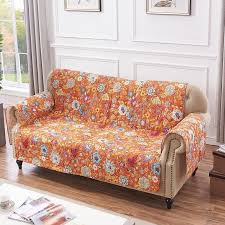 Astoria Spice Furniture Protector Sofa Furniture Loveseat Greenland Home Fashions Love Seat