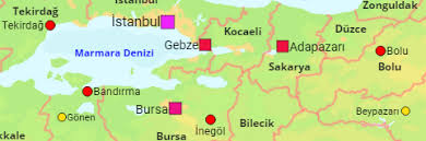 Sämtliche städte des landes sind durch regelmäßige busverbindungen miteinander vernetzt. Turkei Provinzen Bezirke Stadte Dorfer Ortsteile Einwohnerzahlen In Karten Und Tabellen