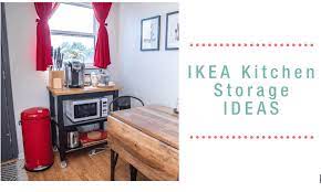 A bench against a wall with a small table makes a booth as cozy as the one at your favorite local eatery. Ikea Kitchen Storage Ideas Nestrs