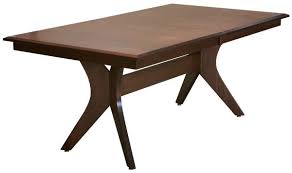 Ricci butterfly leaf trestle table. Oscoda Butterfly Leaf Dining Table Countryside Amish Furniture