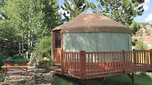 Sunforger marine canvas treated for mildew, mold & water resistance, add $300. 18 Yurt Houses Of All Types Why Would You Want One