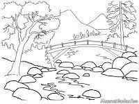 Bahkan mewarnai gambar pemandangan punya banyak manfaat terselubung seperti jadi lebih mengenal ekosistem yang ada di alam bebas dan tahu banyak hal tentang lingkungan. Pin Di Mewarnai Gambar