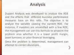 Dupont Analysis With Example Ppt Notes Bba Mantra