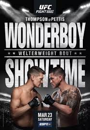 Ultimate fighting championship (ufc) has 13 upcoming event(s), with the next one to be held in ufc apex, las vegas, nevada, united states. Ufc Fight Night 148 Thompson Vs Pettis Fight Card Results