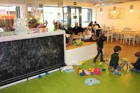 En Contacacau Una Cafeteria Ideal Para Ir Con Ninos Cafeteria Infantil Espacios Para Ninos Y Cafeteria