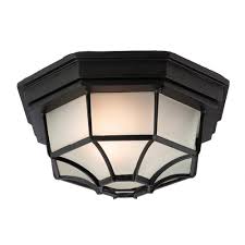 Searchlight lighting 2942bk single light flush ceiling fitting die cast aluminium in black finish with frosted glass. Firstlight F609bk 6 Panel Lantern Flush Fitting Ideas4lighting Sku708i4l