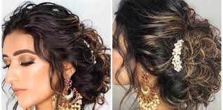 Instagram trends for medium/long hair tutorial. Wedding Reception Hairstyles Trending In Indian Weddings Wedmegood
