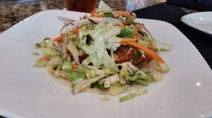 Tender and flaky fish full of spicy flavor tucked into flour tortillas and topped with garlic cilantro lime slaw. Happy Hour Fish Tacos 5 Picture Of Mccormick Schmick S Seafood Steaks National Harbor Tripadvisor