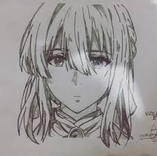I Drew Violet Evergarden ã‚ž Violetevergarden Avatar abyss anime violet evergarden. i drew violet evergarden ã‚ž