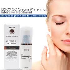 Berikut adalah beberapa opsi yang bisa dipilih untuk mengobati masalah komedo di wajah anda: Ertos Whitening Cc Cream Intersive Treatment Menghilangkan Komedo Flek Hitam Original Bpom Cod Shopee Indonesia
