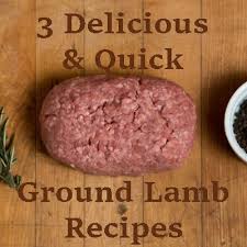 Easy Ground Lamb Recipes Your Family Will Love Ground Lamb Recipes Lamb Recipes Ground Lamb