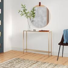 A console table or sofa table is a highly versatile and functional piece of furniture. Modern Console Sofa Tables Allmodern