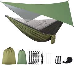 The top rope is one line 50 ft 1525 m in length. Firiner Camping Hammock With Rain Fly Tarp And Mosquito Net Tent Tree Straps Portable Single Double Nylon Parachute Hammock Rainfly Set For Backpacking Hiking Travel Yard Outdoor Activities Amazon Ca Home Kitchen