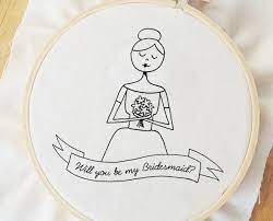 No matter how much you love a pop of color, this inspiration shoot will prove that a palette made up entirely of neutrals is the most elegance and timeless choice of all. Bridesmaid Embroidery Pattern Kate Gabrielle