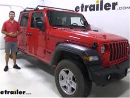Rhino Rack Roof Rack Installation 2020 Jeep Gladiator Video Etrailer Com