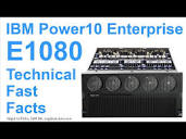 IBM Power10 E1080 Technical Fast Facts - YouTube