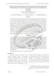Senang sekali rasanya kali ini dapat kami bagikan materi tent. Pdf Islamic Law And Gender The Collapse Of The Oligarchical Patriarchal Culture In The Konawe Region Of Southeast Sulawesi
