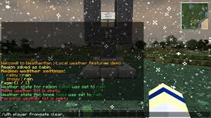 These are the most useful commands, especially to change the mode in which you are playing. Overview Weatherman Bukkit Plugins Projects Bukkit