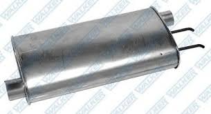 exhaust muffler quiet flow ss muffler right walker 21110 ebay